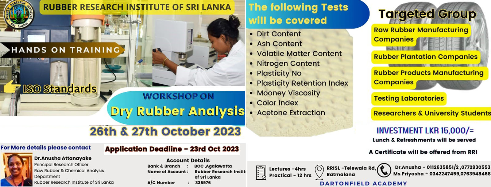 Rubber Reaserch Institute of Sri Lanka